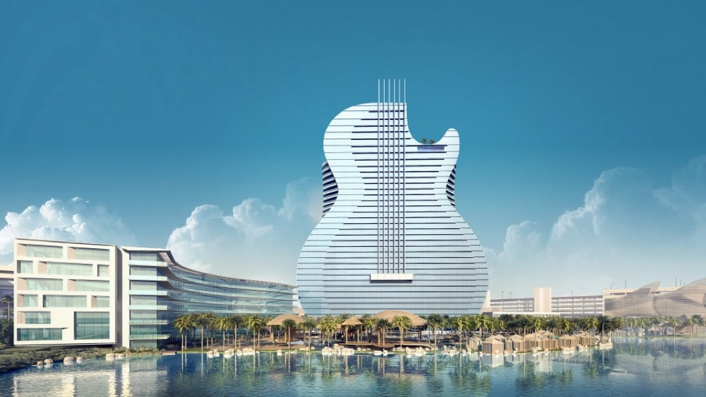 Un edificio con forma de... ¿Guitarra?