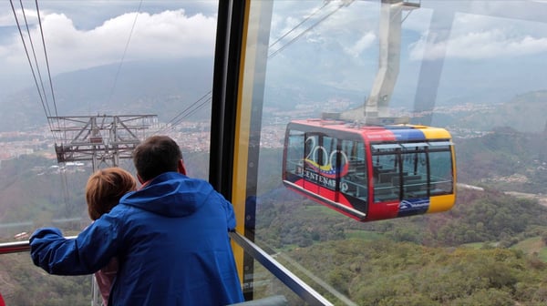 El impresionante teleférico de Mérida, el más alto del mundo.