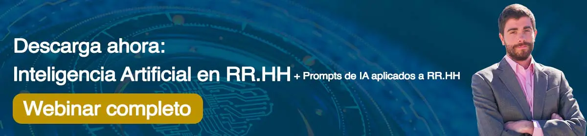 Una perona de brazos cruzados habla sobre inteligencia artificial