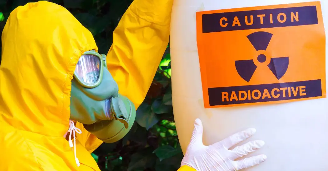 Residuo radioactivo ejemplo