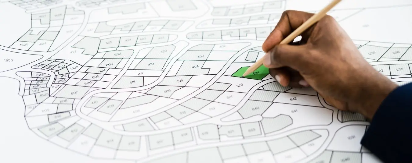 Plano de suelo urbano