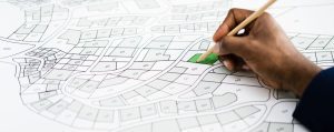 Plano de suelo urbano